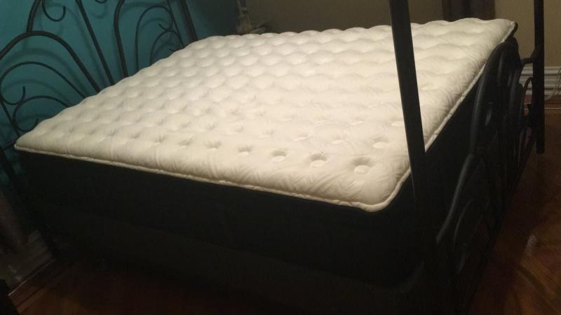 Missing that hug feeling a pillow top should give.