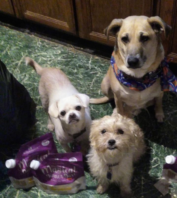 Our girls waiting for some "Dust" in their breakfast