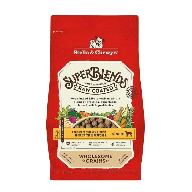 SuperBlends Whitefish Salmon Dry Dog Food: Raw Blend Oven Baked