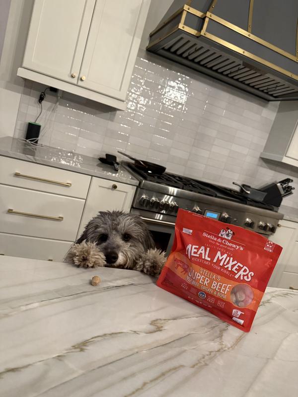 Stella & Chewy's Freeze Dried Raw Super Beef Meal Mixer High Protein Dry Dog Food Topper, 3.5 oz. | Petco