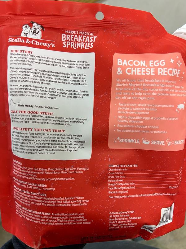 Dog Food Stella Chewy's Stella's Super Beef Dinner Patties