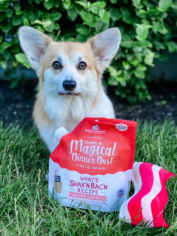 Stella & Chewy's Freeze-Dried Raw Marie's Magical Dinner Dust Meal What's  Shak'n Bak'n Recipe Dry Dog Food Topper, 7 oz.