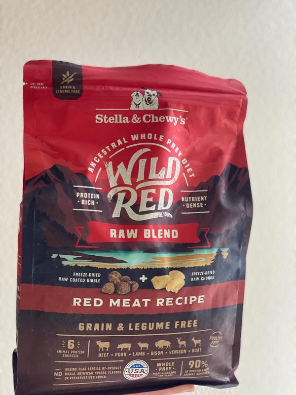 Stella Chewy s Wild Red Raw Blend High Protein Grain Legume