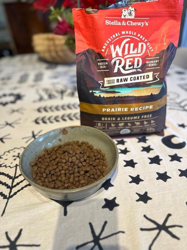 Stella Chewy s Wild Red Raw Coated High Protein Grain Legume