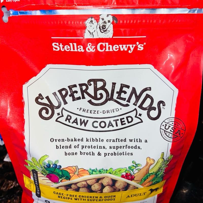 Stella & Chewy's SuperBlends Chicken & Duck Dry Dog Food 21 lbs