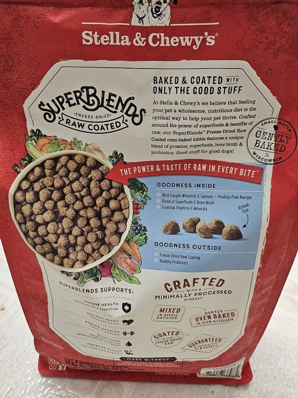 Stella & Chewy's SuperBlends Raw Coated Wholesome Grains Wild