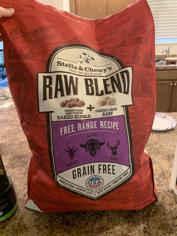 Stella and chewy raw blend store free range