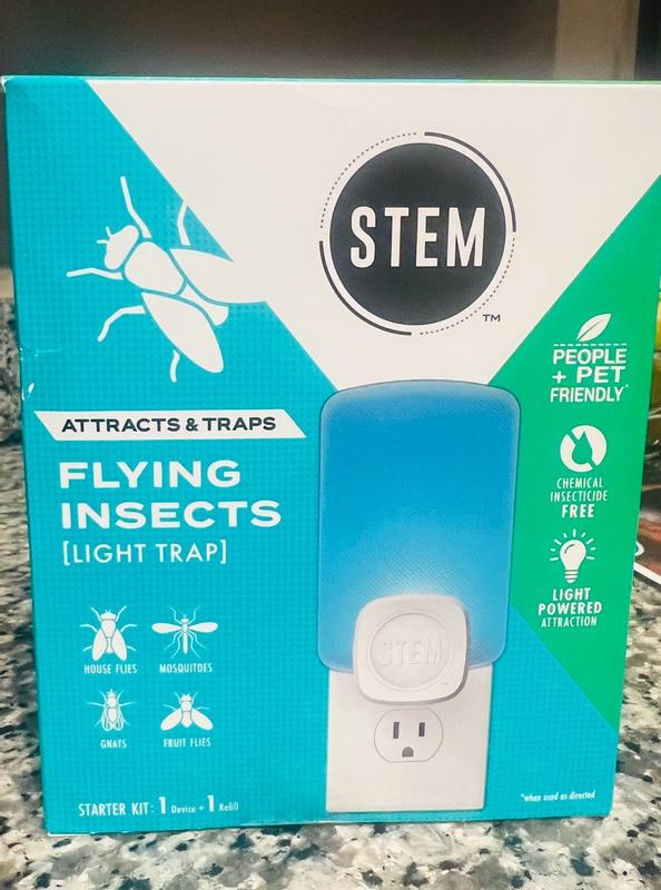 thumbnail image 2 of Gnats Fruit Flies House Flies Catcher Zevo Flying Insect Trap With 4 Refills - Plug-in Indoor Bug Catcher For Gnats & Fruit Flies Gnat Catcher Indoor 2 of 9