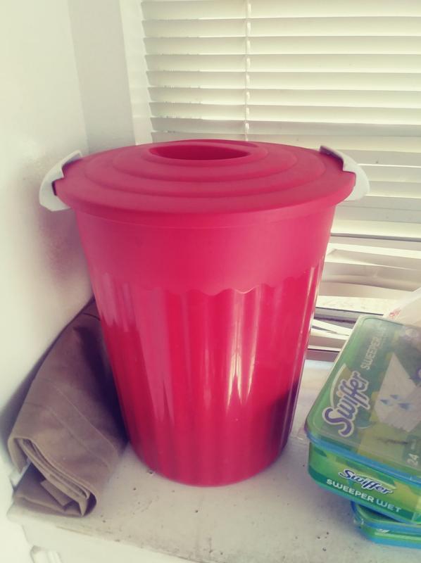 my red can for cat food storage