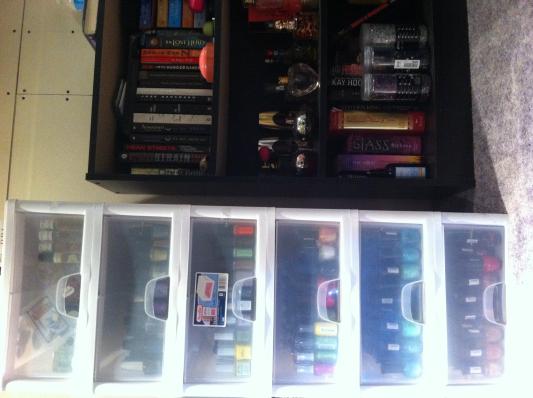 A girl's organizing dream!