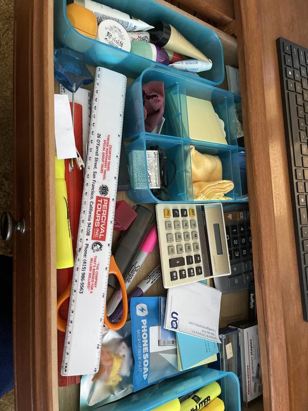 In the drawer!