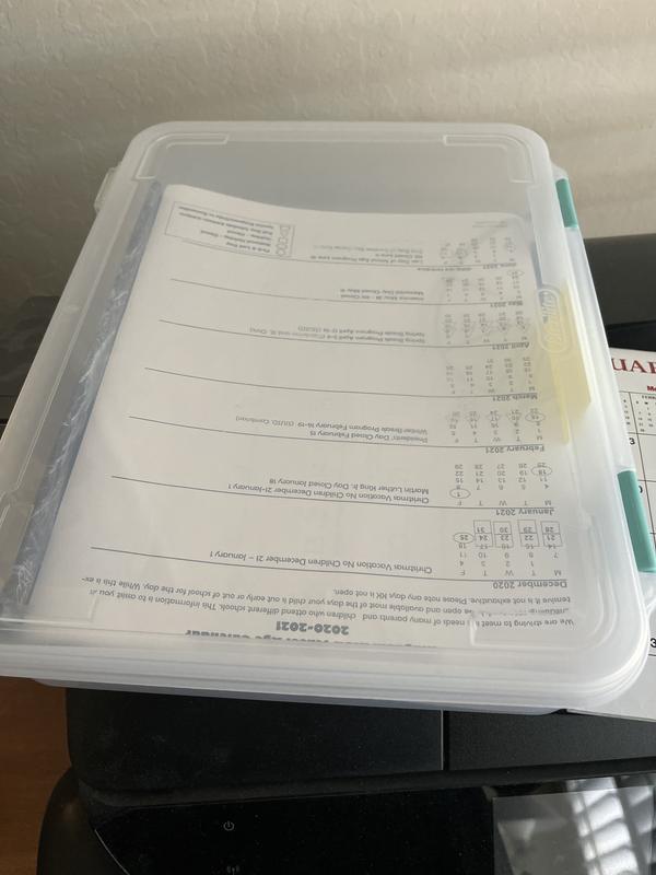 For loose papers
