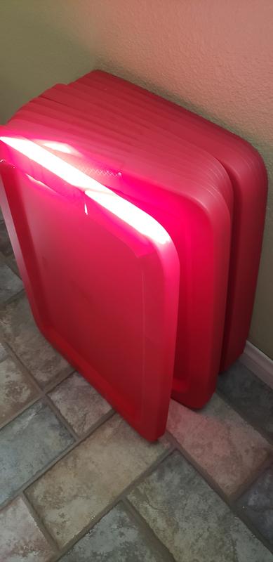 Sterilite 50 Gallon Stackable Storage Tote (Rocket Red) - Sam's Club