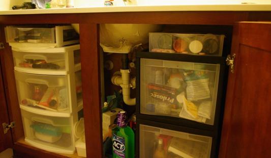 I can find things now!