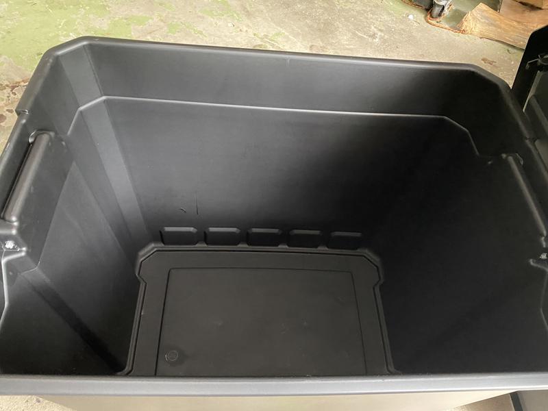 Sterilite 27 Gal./102 L Stacker Box, Black, Available in Case of 4