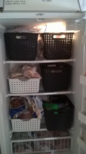 freezer organization