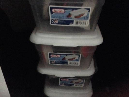 Storing shoes