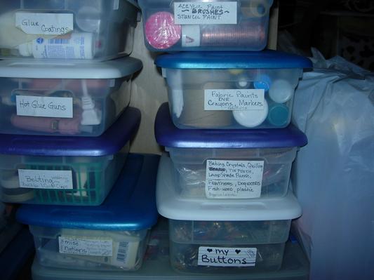sewing supply storage