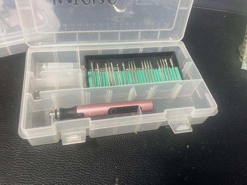 Rechargeable engraver pen (old handed down case)