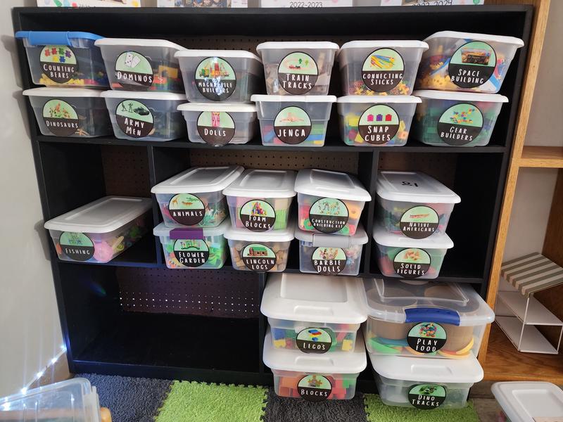 Our bins that they play with daily! No cracks!!