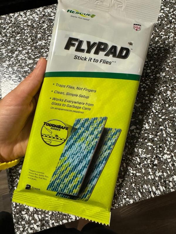 RESCUE! FlyPad for Flies Indoor/Outdoor Insect Trap (2-Pack) FP2-DB16 ...