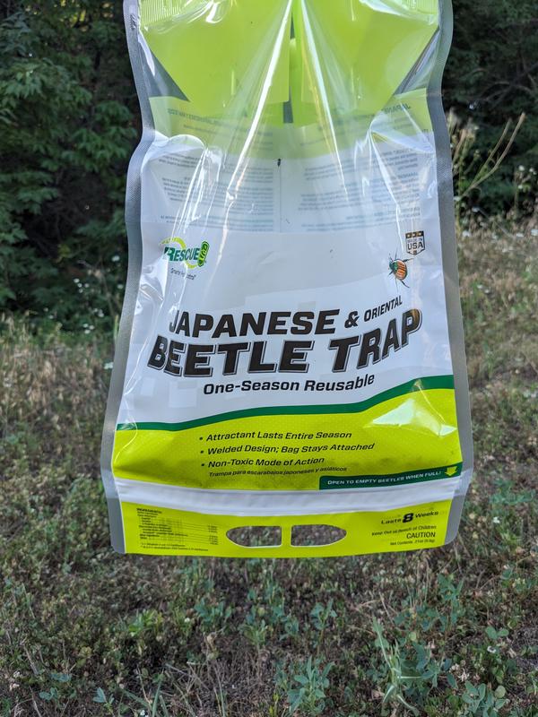RESCUE! Japanese & Oriental Beetle Trap, One Season Reusable