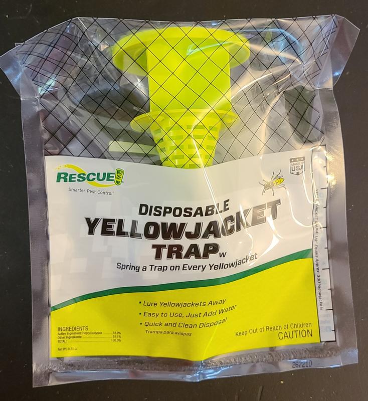 Rescue! Eastern USA Yellow Jacket Disposable Trap Sterling International -  Fly Traps