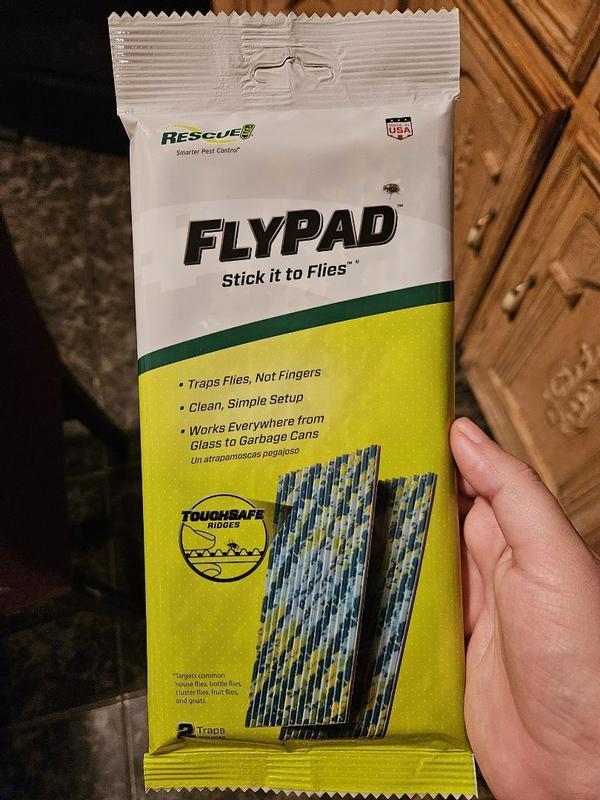 RESCUE! FlyPad for Flies Indoor/Outdoor Insect Trap (2-Pack) FP2-DB16 ...