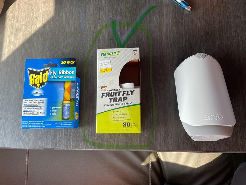 Fruit Fly trap by Rescue beat others 10xs