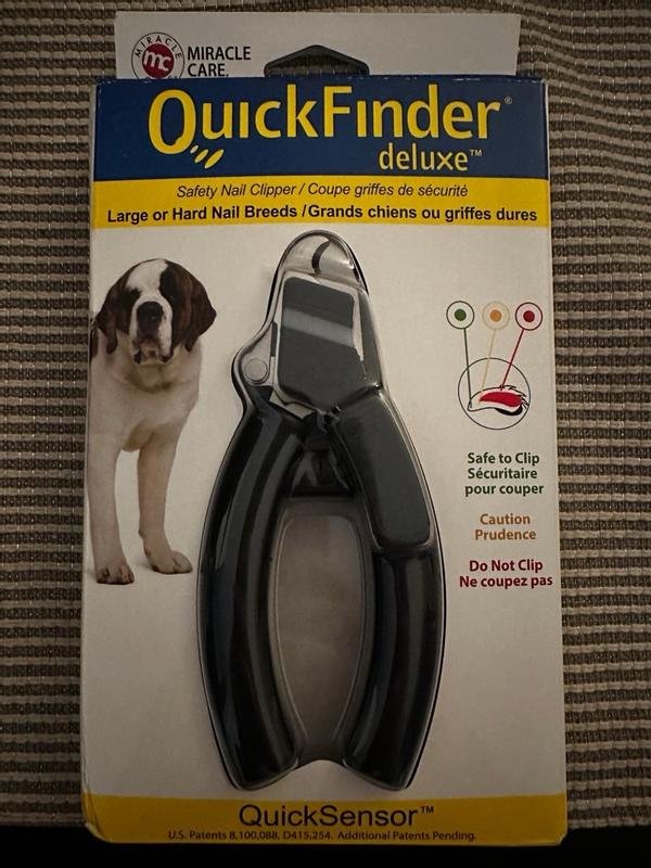 Quickfinder Deluxe Best Dog Nail Clippers With Quick Sensor