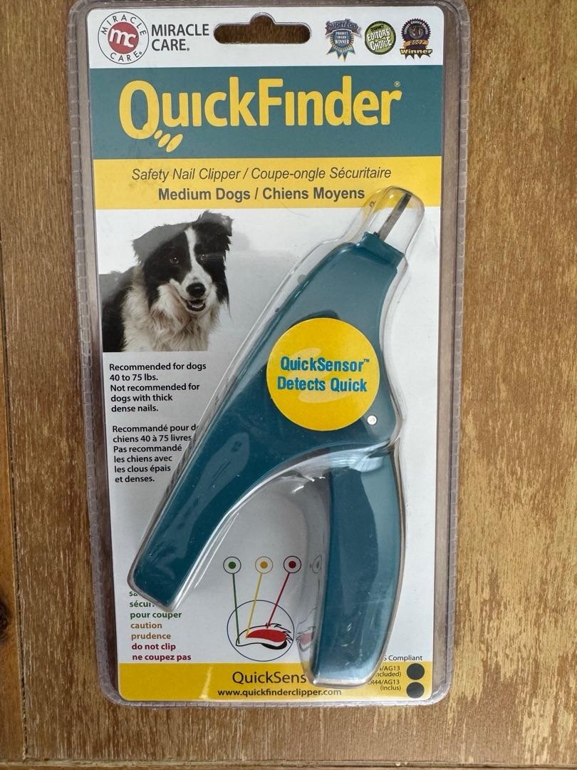 Miracle Care QuickFinder Dog Nail Trimmer Sensor Small