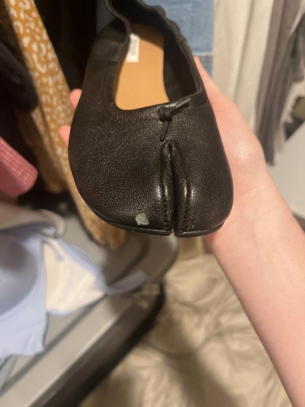 Customer photo for "Plastic shoes"