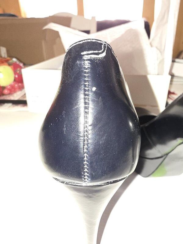 Customer photo for "These are five star shoes juet came messed up :/"