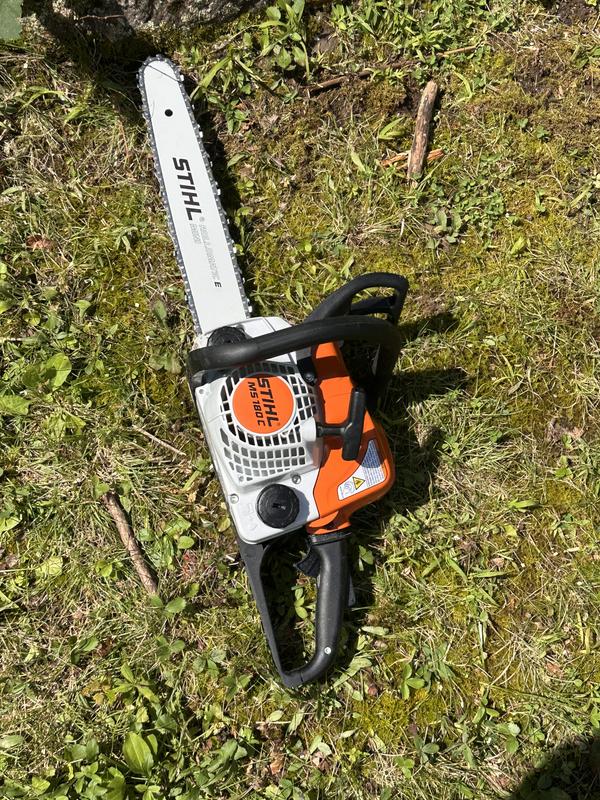 STIHL MS180 С-BE With ErgoStart System And Fast Tension Of The Chain 35 cm
