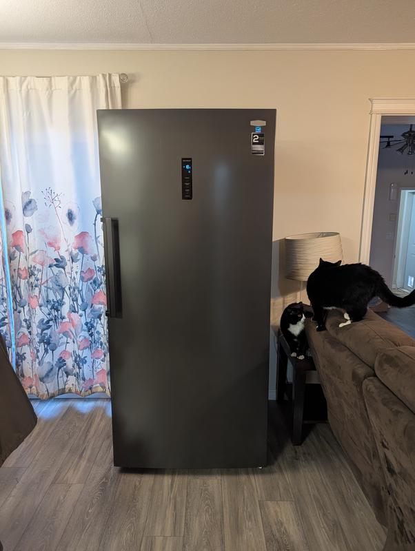 21.2 cu.ft. Black Steel Fridge or Freezer - Stirling Marathon