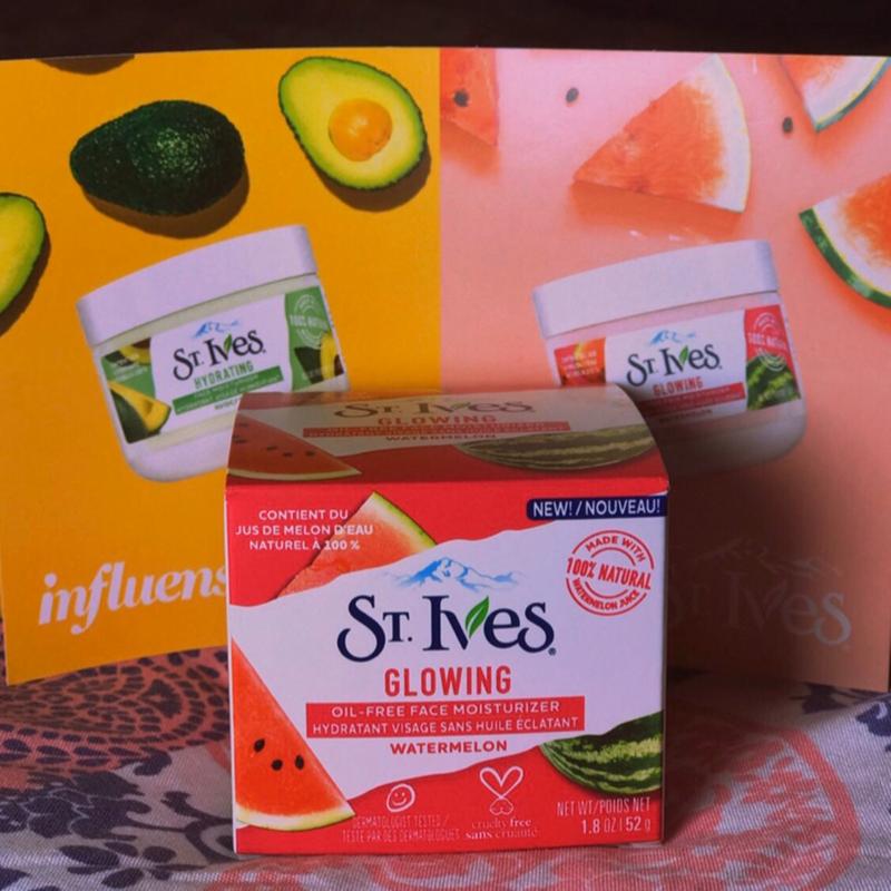 st ives watermelon moisturizer reviews