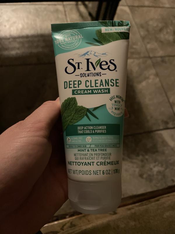 Mint & Tea Tree Deep Cleanse Anti-Acne Cream Wash