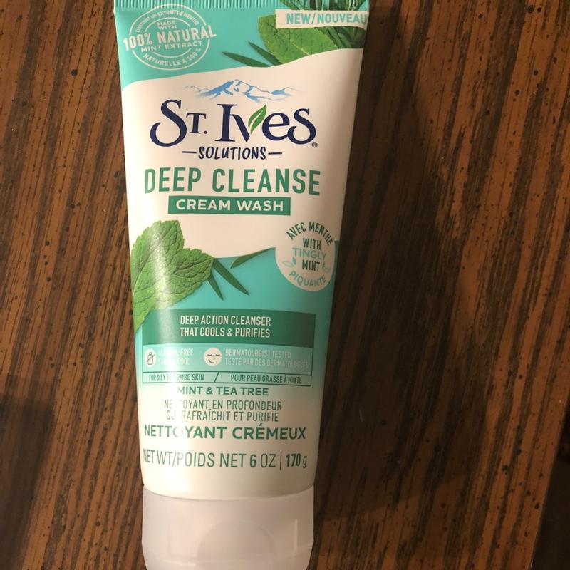 St. Ives Mint & Tea Tree Deep Cleanse 3-in-1 Daily Astringent Face Toner -  8.5 fl oz