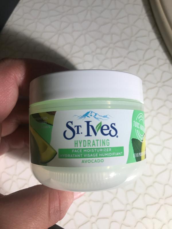 st ives moisturizer avocado