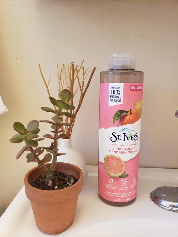 St. Ives Pink Lemon & Mandarin Orange Body Wash, 650ml Body Wash 