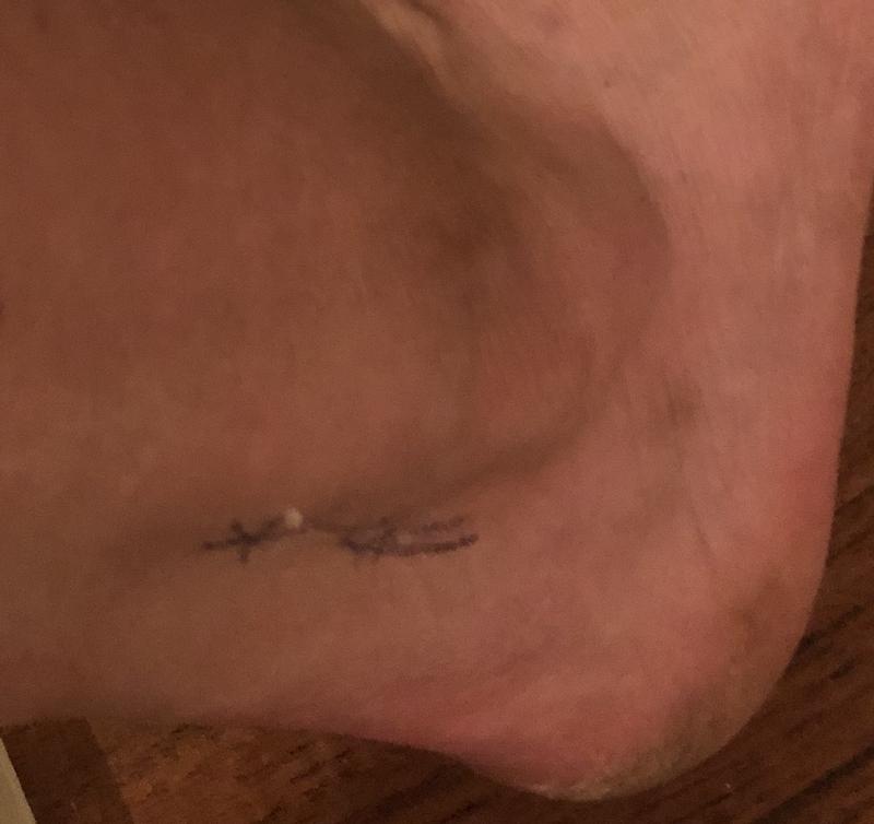 Photo submitted with review of product