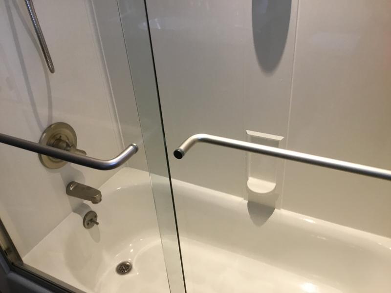 Invisible Glass Cleans Shower Doors