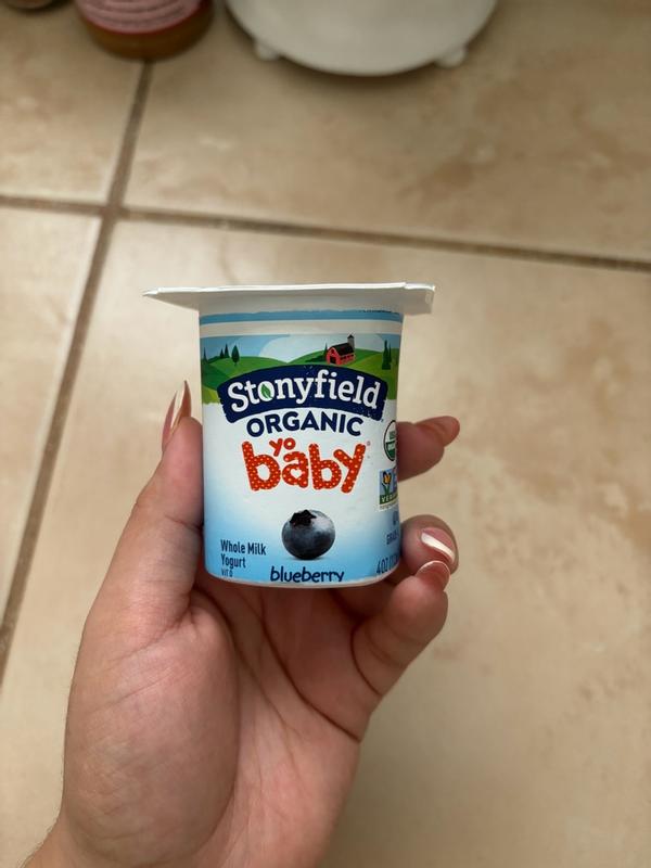 Stonyfield Organic YoBaby Whole Milk Baby Yogurt with Probiotics