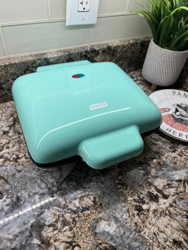 Dash Aqua No Drip Waffle Maker