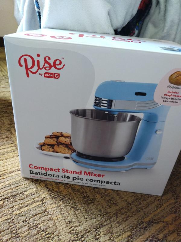 Rise by Dash 6 Speed Stand Mixer - Sky Blue - 3 qt