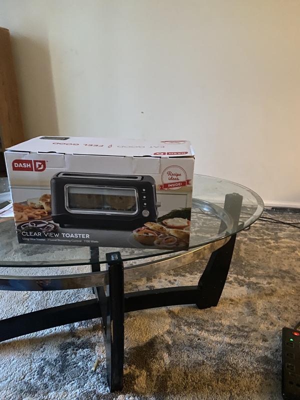 DASH 1100Watt Compact Toaster Oven with Recipes 