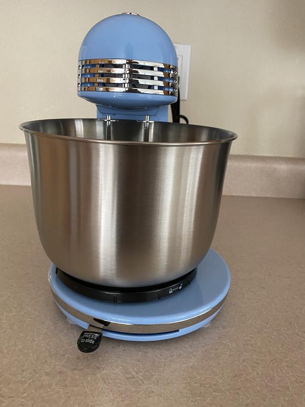 Rise by Dash Stand Mixer, 6 Speed, with Mixing Bowl, Dough Hooks
