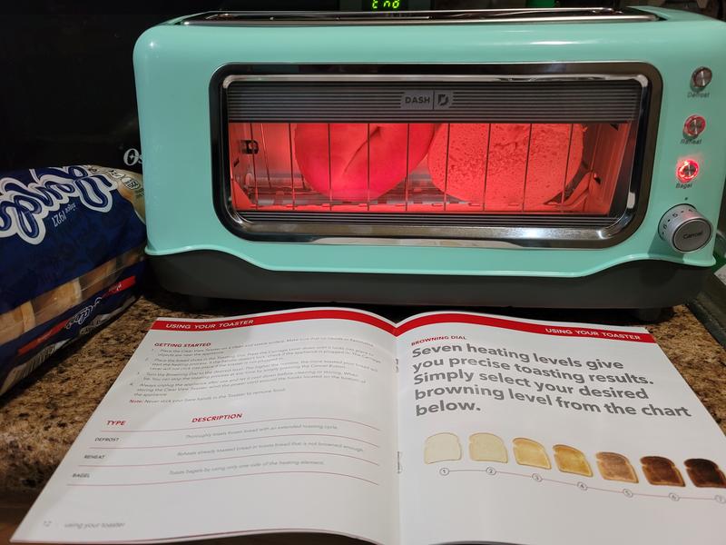 Customer Reviews DASH™ Clear View Toaster in Grey Bed Bath & Beyond