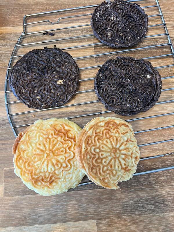 Home Made FORTUNE COOKIES - DASH Mini Pizzelle Maker [Recipe