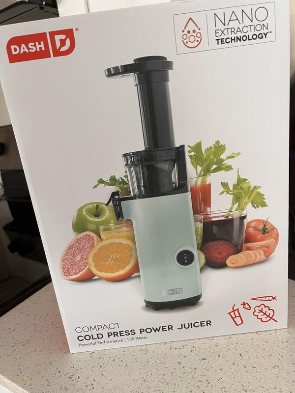 Dash® Compact ColdPress Power Juicer in Aqua Bed Bath & Beyond